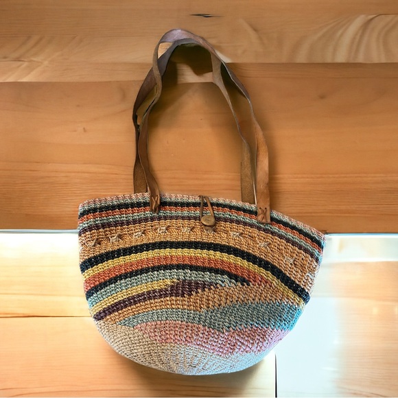 Vintage Woven Bohemian Style Bag - Picture 3 of 8